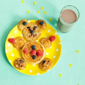 Teddybeer met bessen